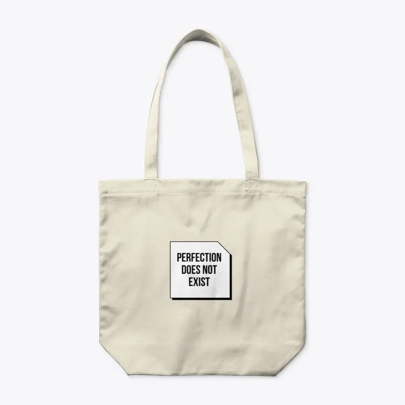 Tote bag - Perfection does not exist 