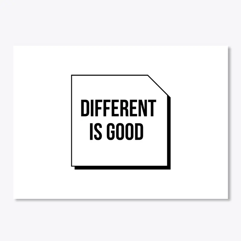 Sticker - Different is good 