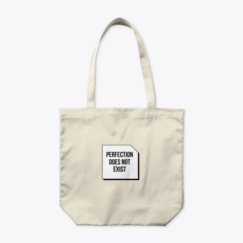 Tote bag - Perfection does not exist 